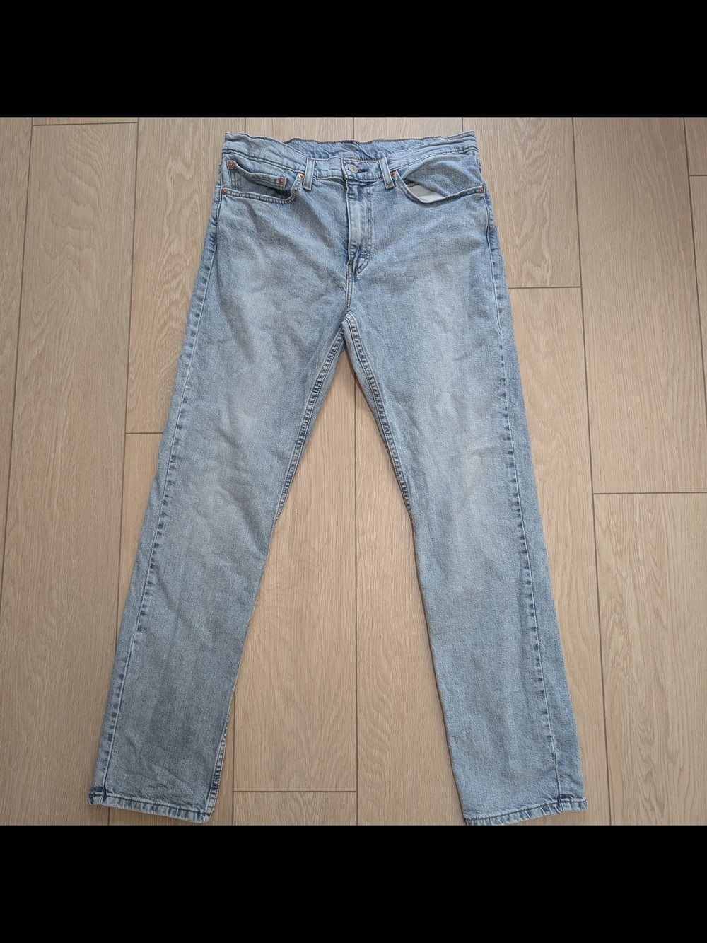 Levi's 511 Men's Light Blue Straight Leg Jeans
